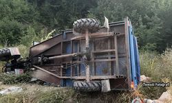 Kastamonu'da Tarım Aracı Devrildi: 2 Yaralı