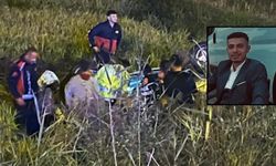 Komşuda feci kaza: Otomobil tarlaya uçtu, 1 ölü 1 yaralı