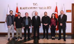 Taşköprü Postası ekibi Kastamonu Valisi Meftun Dallı’yı ziyaret etti