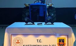 Taşköprü'de çalınan traktör bulundu, şüpheli gözaltına alındı