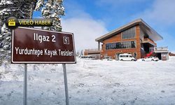 Kastamonu'da Ilgaz'a kar yağdı: Yurdun Tepe beyaza büründü (görüntülü haber)