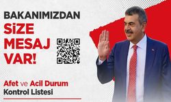 Bakan Tekin’den Kastamonu’ya Mesaj Var: Pazartesi günü tüm okullarda alarm verilecek