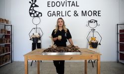 Taşköprü'nün siyah sarımsağından sabun üretildi