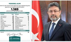 DSİ 1389 Personel Alacak: Kastamonulu Bakandan Müjde