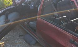 Feci olay: Otomobilin altında kalan babaanne ve 2 torunu ağır yaralandı