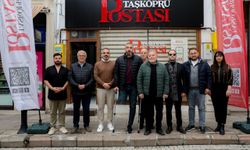 Filistinli Gazeteci Gazi Sami Shehada Taşköprü Postası’nı Ziyaret Etti