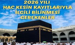 Taşköprü İlçe Müftülüğünden 2026 yılı hacı adaylarına önemli duyuru