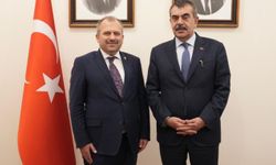 Kastamonu Milletvekili Uluay ve Bakan Tekin TBMM’de Bir Araya Geldi