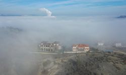 Kastamonu sisle kaplandı: Dronla görüntülenen manzara nefes kesti