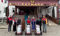 Kastamonu’da Kadın Üreticilere Destek: Süt Sağım Makineleri Teslim Edildi