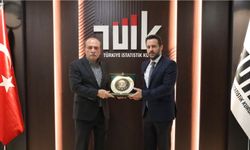 Kastamonu'dan da katılım sağlandı: TÜİK Başkanı Çetinkaya'ya ziyaret