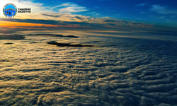 Sabahın ilk ışıklarıyla Taşköprü göz kamaştırdı!