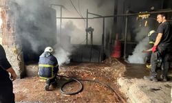 Sanayi Sitesi’nde Korku Dolu Anlar: Esnaf Alevleri Fark Edip Hemen Bildirdi