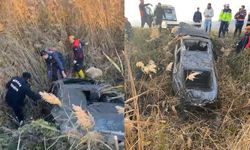 Tarlaya Devrilen Otomobil Can Aldı: 2 Ölü, 1 Yaralı