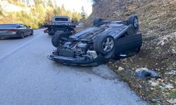 Gizli Buzlanma: Otomobil tepetaklak oldu!