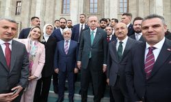 Cumhurbaşkanı Erdoğan, Kastamonulu Heyeti TBMM’de Kabul Etti