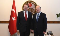 AK Parti Taşköprü İlçe Başkanı Kendiroğlu Kastamonu Valisi ile görüştü