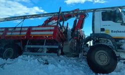 Ağlı Kastamonu yolunda feci kaza: Araç yan yattı