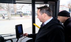 Kastamonu’da Başkan Baltacı, Sarı Dolmuşa Bindi