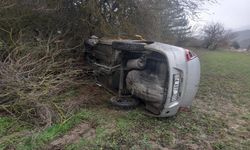 Feci Kaza: Kontrolden Çıkan Otomobil Metrelerce Sürüklendi