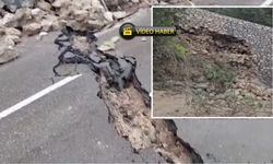 Kastamonu'da Yol Çöktü: Cide–Bartın Kara Yolu Ulaşıma Kapandı