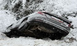 Kar Yağışı Kazaya Neden Oldu: Aynı Aileden 5'i Çocuk 8 Yaralı