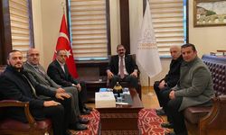 EHAD heyeti Taşköprü’de: Kaymakam Demirdağ’la buluştular