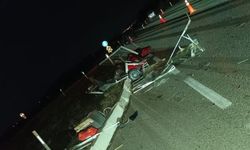 Feci kaza! Minibüsle motosiklet çarpıştı: 1 ölü, 1 yaralı var!