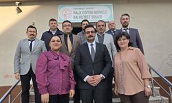 Hanönü'de Halk Eğitim Kurslarına Protokolden Yakın İlgi