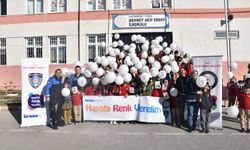 Hayata Renk Verelim Projesiyle Kastamonu'da Öğrencilerin Yüzü Güldü