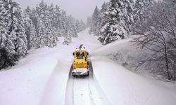 Kastamonu’da Karla Mücadele Sürüyor