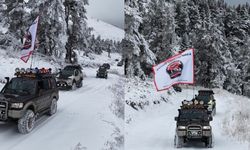 Ilgaz’a ilk kar düştü, Kampoff Kastamonu zirvede buluştu