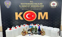 Kastamonu’da Kaçak Alkol Operasyonu: Ekipler Litrelerce Kaçak Ürüne El Koydu