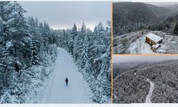 Taşköprü Beyaza Büründü: Çok Güzel Oldu