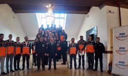 Kastamonu’da AFAD gönüllüleri törenle kimlik kartı aldı