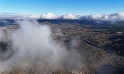 Kastamonu'da büyüleyici manzara: Kartpostallık görüntüler oluştu