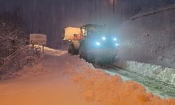 Kastamonu'da kapalı köy yolu sayısı 616'ya düştü: Taşköprü'de 60 köy yolu kapalı!