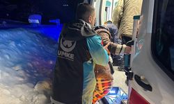 Kastamonu'da kar engeli tanımadılar: UMKE hastayı hastaneye ulaştırdı!