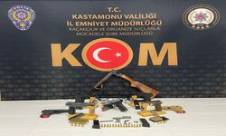 Kastamonu’da Ruhsatsız Silah Operasyonu: Çok Sayıda Tabanca ve Mühimmat Ele Geçirildi