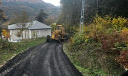 Kastamonu'nun ilçesinde asfalt çalışmaları tamamlanıyor