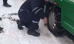 Kastamonu'nun ilçesinde cenaze yolda kaldı!