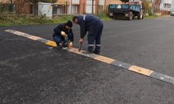 Kastamonu'nun ilçesinde güvenlik artırılıyor: Yeni hız kesiciler yapıldı