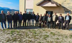 Kastamonu’nun ilçesinde kaymakam köy halkıyla bir arada