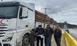 Kastamonu–İstanbul Yolu’nda Orman Bölge Müdürlüğü Ekipleri Tırları Durdurdu