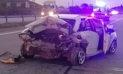 Kastamonu plakalı otomobil Samsun'da kaza yaptı: 3 araç birbirine girdi