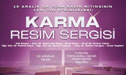 Kastamonu’da 106 Yıllık Tarihe Vefa: 10 Aralık Kadın Mitingi Anısına Karma Resim Sergisi