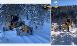 Taşköprü'de Kışla Mücadele: Orman Yollarında Yoğun Mesai