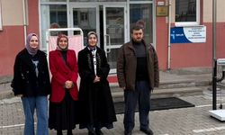 Taşköprü’de öğrenciler skolyoz taramasından geçti