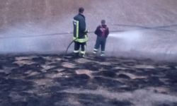 Taşköprü'nün köyünde korkutan yangın!