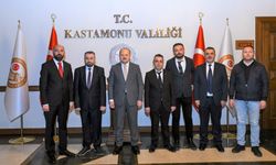 Uluslararası Esnaf Birliği Kastamonu Şubesi, çalışmalarını Vali Dallı’ya aktardı